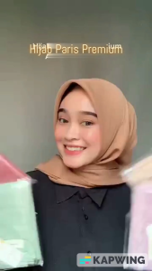 Kerudung Segi Empat Tegak Paripurna Voal Paris Premium Al Mahira Original Best Seller Daily Hijab