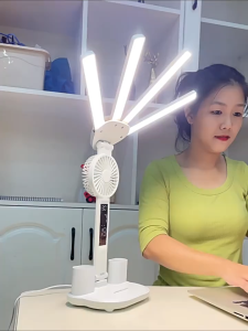 Đèn bàn học LED thông minh đa năng bảo vệ mắt tích hợp quạt và các chế độ mới nhất 2025