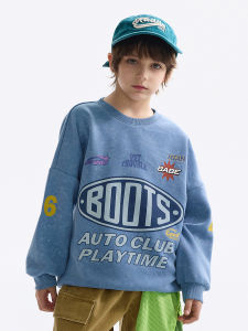 Childrens Jacket Hooded Zipper Versatile Outwear