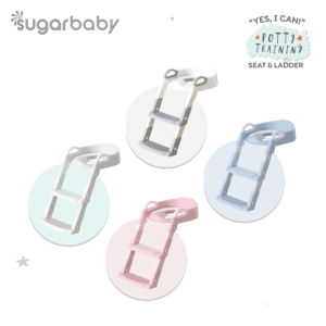 Sugar Baby Potty Training Seat and Ladder | Sugarbaby Toilet Seat dengan Tangga Pispot Bayi