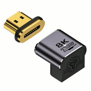 Bộ Chuyển Đổi Từ Tính 2.1 Tương Thích HDMI 8K 60Hz 4K/120Hz 19Pin Cho Máy Tính Xách Tay HDTV - Đầu Nối Nam-nữ Của DIXSG