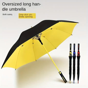 Sturdy Anti Storm Umbrella Long Handle Double Layer Golf Rain Umbrella - Paez PH