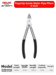 DELIXI | Industrial Hard Diagonal Pliers for Electrician Use