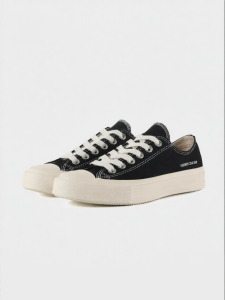 VEEMES | Black Low-Top Summer Sneakers