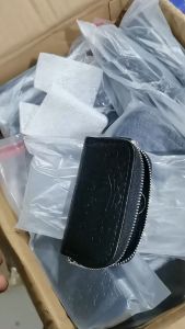 Gantungan Kunci Mobil/Motor Bahan Kulit Dompet STNK