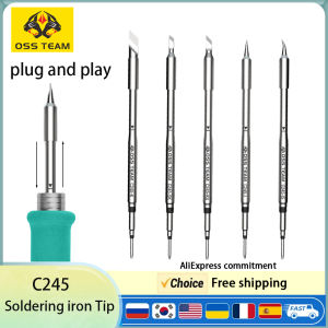 OSS C245 Soldering iron tip precision welding kit for T90B HS-02 T80P Soldering Iron Universal Compatible T245 Soldering Station