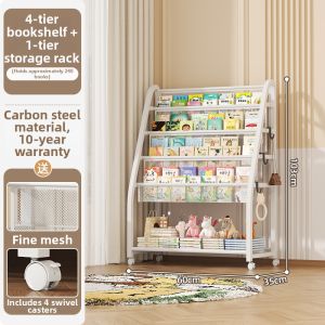 ZHIFAN | Portable Childrens Bookshelf