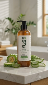 GEL TẮM FUSE LAB KHỔ QUA NHA ĐAM 500G - THANH NHIỆT KHÁNG KHUẨN & CẤP ẨM SÂU