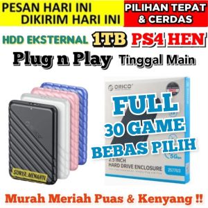 HARDISK PS4 HEN GAME PS4 TERMURAH (BISA REQUEST) | HDD PS4 EXTERNAL KHUSUS PS4 JAILBREAK | HARDISK EKSTERNAL PS4 HEN PLUG&PLAY HDD PS4