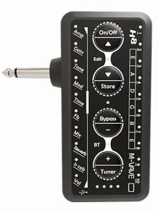M-VAVE | Bộ Khuếch Đại Tai Nghe Hiệu Ứng Guitar M-VAVE H8 Mini Combo - Bộ Phận Bàn Đạp Âm Thanh Guitar Điện - Bộ Khuếch Đại Hiệu Ứng Cắm Trực Tiếp