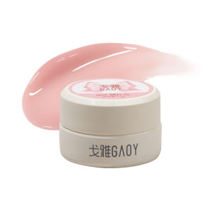 GAOY | Nude Toned UV Gel Nail Polish Shows White Jade