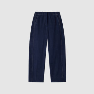 ICICLE | Summer New Elastic Mohair Silk Ramie Blend Pants