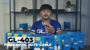 GLINK Fiber Optical HDTV Cable 4K สายไฟเบอร์ออฟติก รุ่น GL-403