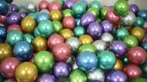 Combo 10 bóng siêu nhũ 30 cm bóng trang trí sinh nhật sự kiện tết ngày tựu trường