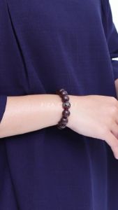 Gelang Kayu Bertuah Galih Asem Jawa Gandul ASLI Original 12mm - Ready Stock, 100% Asli - Unik untuk Pria Wanita