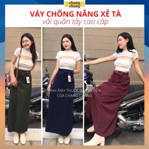 [Nhập RS0822 giảm 30k cho đơn 99k]Váy Chống Nắng Xẻ Tà Váy Xẻ Tà Vải Thời Trang Cao Cấp | CHANG CHANG | Full Màu