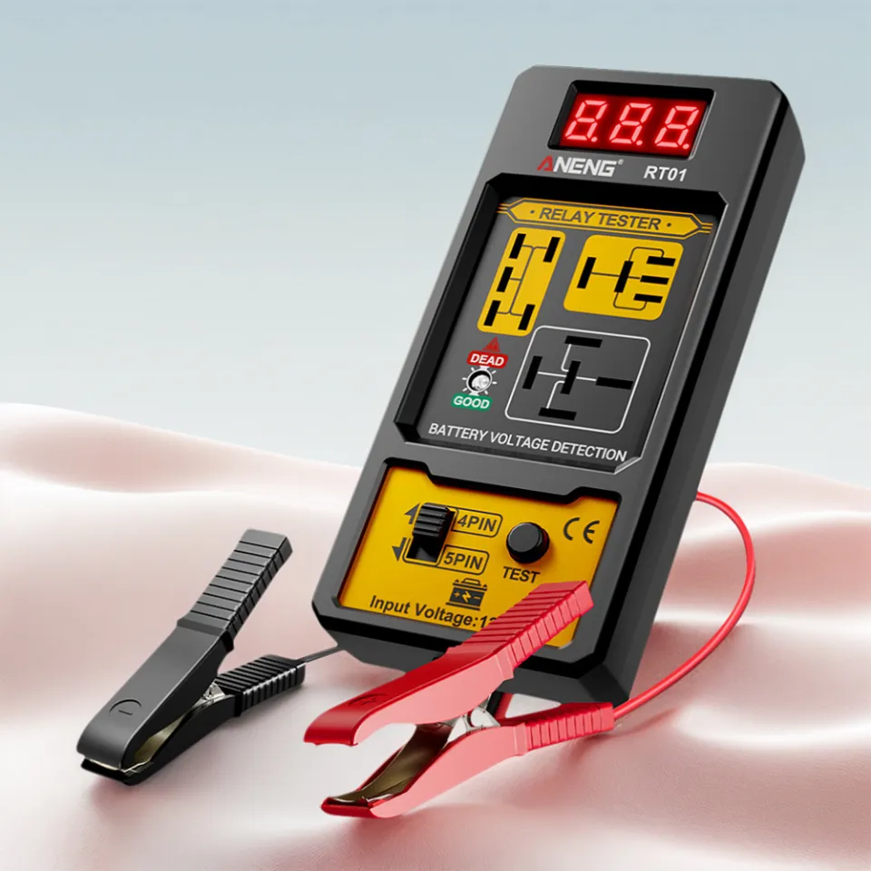 Testeur De Relais Auto ANENG RT01 - Détecteur Tension 11-25V, Pour Relais 4/5 Broches