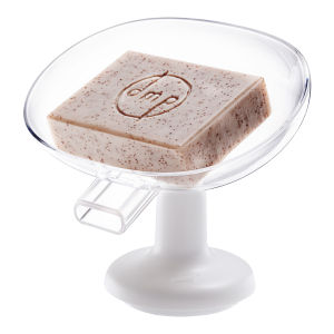 TAILI Soap Bar Holder Soap Dish Self Draining with Suction Cup Bar Soap Holder for Shower Wall Soap Saver Tray for Bathroom Suitable Sponge Holder for Tub Kitchen Sink Drill-FreeRemovable