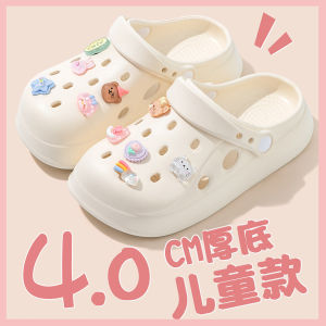 Childrens Princess Style Sandals Anti-Slip Beach Shoes Outdoor Wear EVA Material Summer Season Comfortable Home Slippers