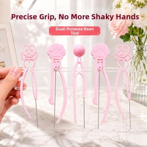 YUGUANG | DIY Bead Pen Tool Kit Beading Needle Spatula Tweezers Plate