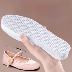 LINGMIAO | แผ่นรองในรองเท้าสำหรับผู้หญิง ดูดซับความชื้น ป้องกันแบคทีเรีย ลดกลิ่นอับ ระบายอากาศ