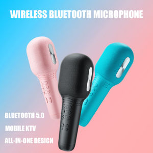 CUGUU Wireless Bluetooth 5.0 Microphone KTV Player Singing *araoke Microphone USB Handheld Condenser Mic Portable Professional Speaker Mini Home K*