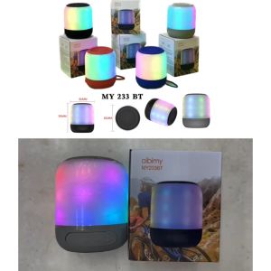 Speaker Bluetooth MY-233 / MY 233 Lampu LED Portable WIireless MY233