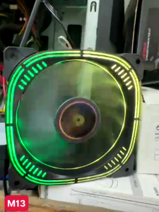 M13 Quạt Tản Nhiệt Fan Case  Led RGB màu bao đẹp ( chạy đồng bộ hub led)