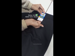 Celana SD Hitam Panjang Pinggang Karet Seragam sekolah AMRYCOLLECTION