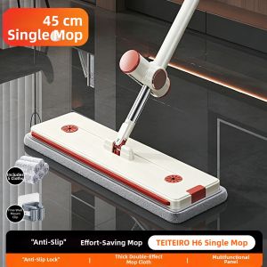 TEITEIRO | No-Hand Wash Easy Clean Wet&Dry Mop