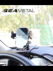 SEAMETAL Car Dashboard Phone Holder Mounts Clip Rear View Mirror Sun Visor Navigation Support Target Auto Interior Accessories