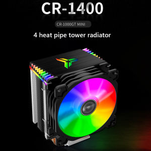 JONSBO 92mm Cooling Fan 4 Heat Pipes CPU Cooling Radiator PWM 4 Pin CPU Tower Cooler Temperature Control Hydraulic Bearing for AMD/Intel