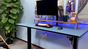 Monitor Holder Arm Monitor Stand Laptop Stand Rack Punch-Free Lifting Rotating Universal Mechanical Arm Desktop Height-Increasing Non-Hole Rack