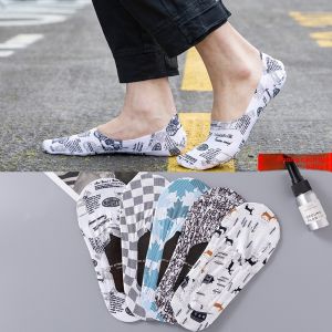 JINGCHI | Vớ Mỏng Hè Chống Trượt Bằng Silicone Thấm Mồ Hôi Chống Hôi