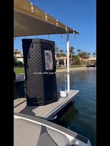 Kotak Sauna Portable / Alat Sauna Di Rumah / Alat Sauna Pembakar Lemak