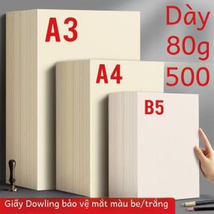 Yala Daling Paper A4 Size 80g White And Yellow for Eye Protection 8K B5 Yellow Exercise Paper 100g 120g Printing Paper for Exams Books