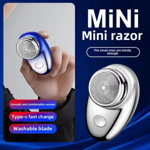 061Mens USB rechargeable shaver waterproof shaver mini portable electric shaver essential beard trimmer for outdoor travel