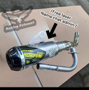 knalpot Norifumi free laser nama chat admin GTX  kolong Yamaha bebek untuk motor win JupiterVegaSupra 110 Astrea grand c70 smashShogun