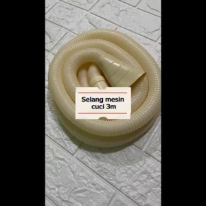 Selang Buangan Mesin Cuci 3 Meter Import Bahan Tebal / Selang Pembuangan Air Mesincuci 2 Tabung Universal Segala Merk bahan Tebal / Selang Murah