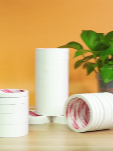 5pcs Double-sided Tape Ultra-thin Strong High-viscosity White Double-sided Tape