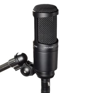 TAVOSOP AT2020 Cardioid Condenser Microphone Chuyên Nghiệp Tại Nhà Phòng Thu Mic Để Ghi Âm Chơi Game Hát Trực Tiếp Cầm Tay Có Dây