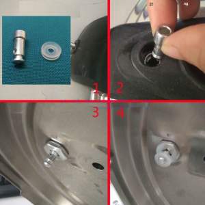 Van xả hơi nồi áp suất điện #Supor CYSB50YC10DVN-100 và một số mẫu nồi tương tự