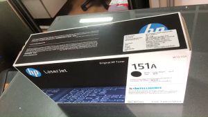 HP W1510A 151A Black Original LaserJet Toner Cartridge (3050 Pages) W1510A แท้ศูนย์+ใหม่ 100%+รัปประกันสินค้า