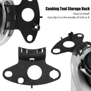 Organiser Holder Plastic Wall-Mounted Organiser For Up To 5 accessories Multifunctional Organiser Stand Kitchen Accessories