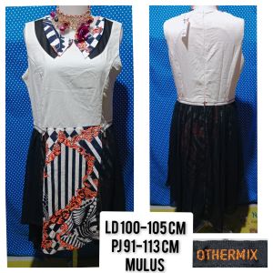 DRESS KUTUNG/SLEEVELESS PUTIH(OTHERMIX) 25