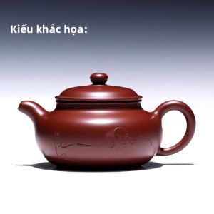 CHANGTAO | Bình Trà Đất Sét Tím Dùng Tại Nhà 290cc