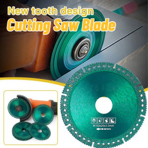 6 in 1 Diamond Cutting Disc For Woodworking Alloy Saw Blade 110mm For Cutter Wood Rubber PVC Pipe Can Cut Steel Nails