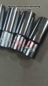 Deep Wall Wipro DR.1/2inch 20MM 20 MM 12PT Mata Sock Panjang Wipro