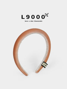 Elegant Hairband L9000 High Cranial Top Large Face Small Sweet High-End Feeling Womens Fashion Jewelry Accessory