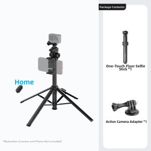 Ulanzi | Adjustable Quick-Release Tripod Selfie Stick Dual Mounting Positions